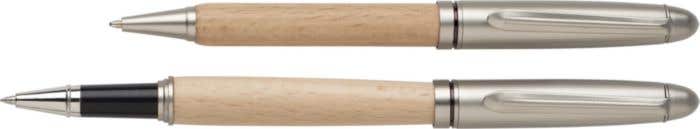 Beukenhouten pennenset Oliviero