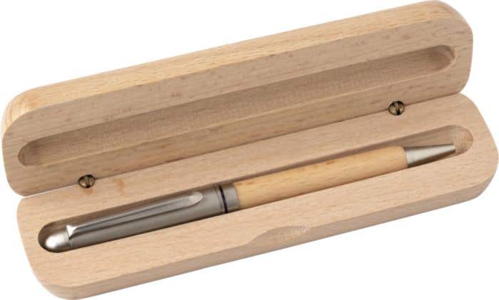 Beukenhouten balpen Tobias