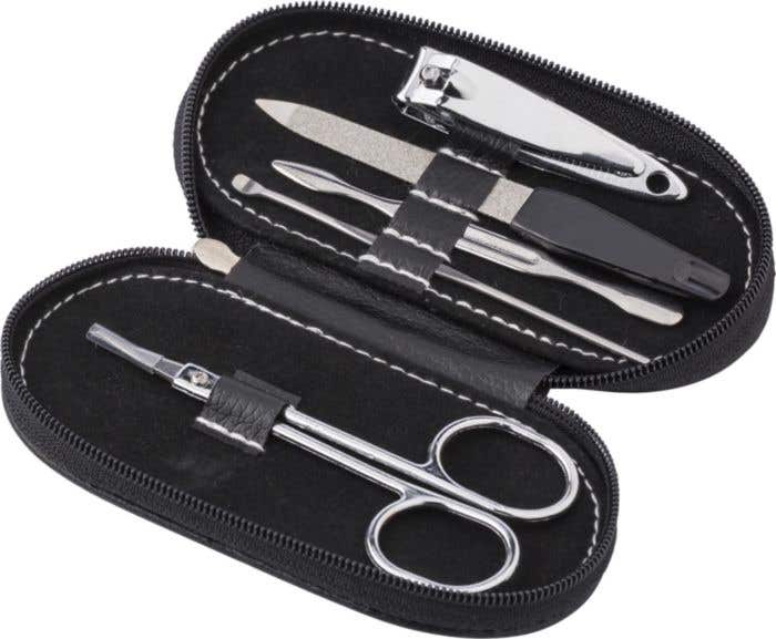 PVC pouch with manicure set Blake