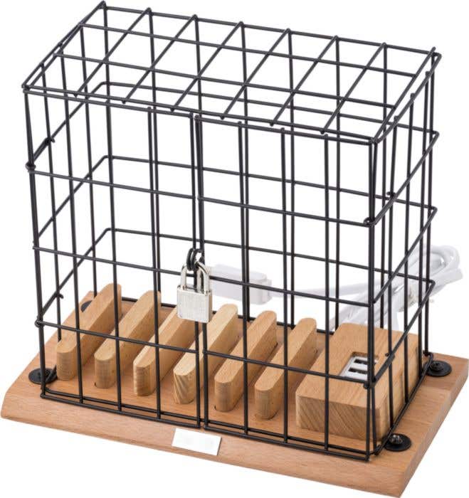 Aluminium mobile phone holder Adam