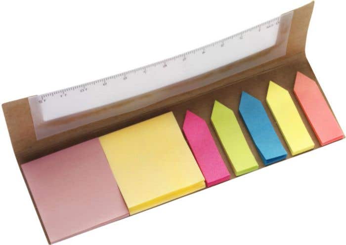 Cardboard sticky note holder Natalia