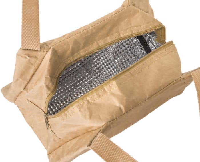 Lunch-Kühltasche aus Kraftpapier Callen