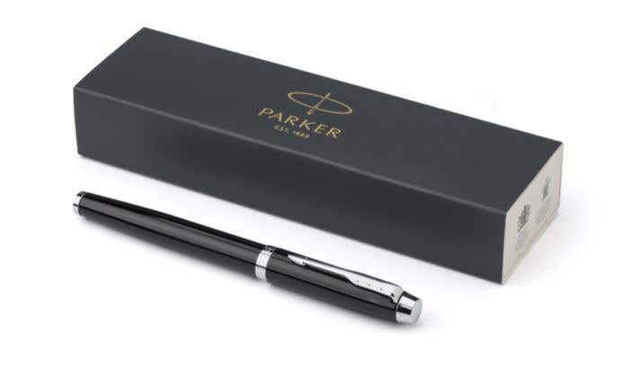Parker, rollerball IM in ottone laccato