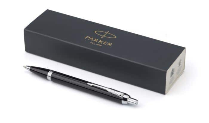 Parker, penna a sfera IM in ottone laccato