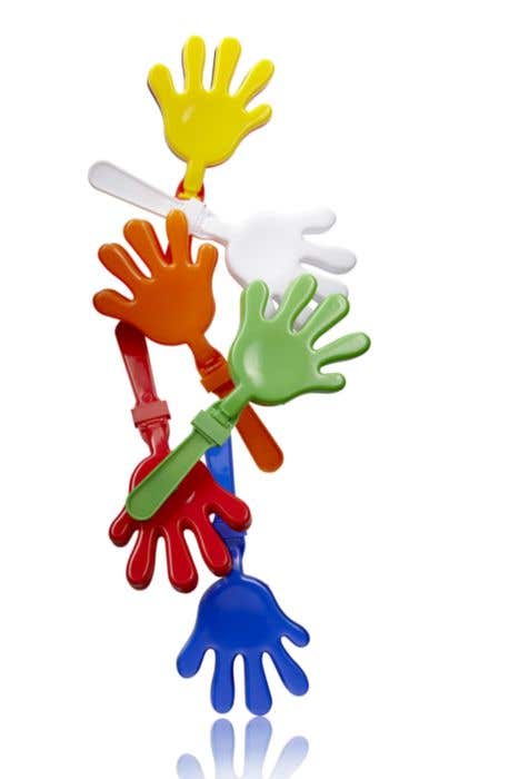 Hand clapper Boris | Plastic