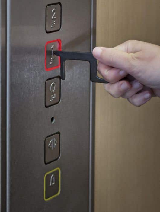 Aluminium door opener Jada