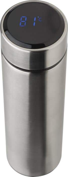 Thermos in acciaio inox, display a LED, capacità 450 ml Fatima