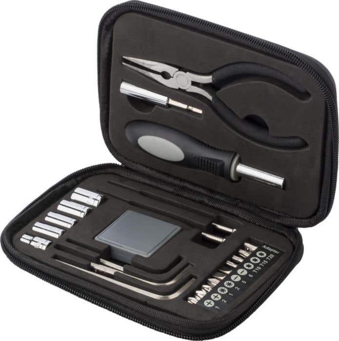 Set de herramientas en estuche PU Lani