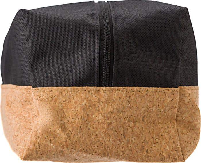 Polyester and cork toilet bag Lynn