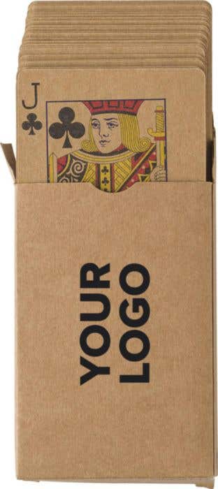 Recycled paper playing cards Andreina