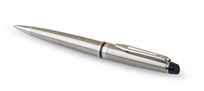 Waterman Expert ballpen | Stainless steel