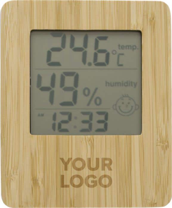 Stazione meteorologica in bamboo e ABS Piper