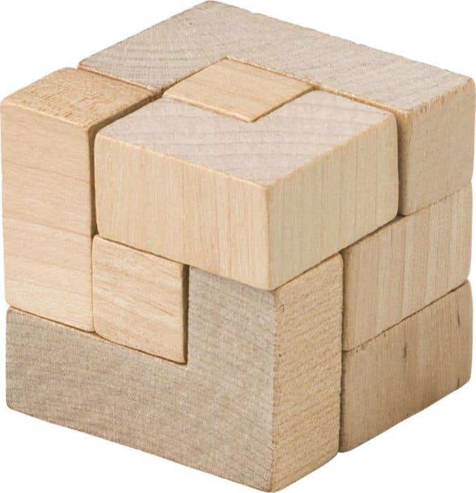Puzzel Amber | Hout | Kubus