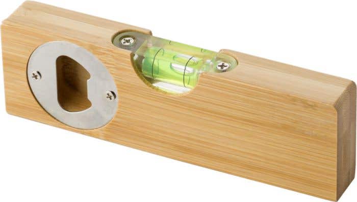 Flesopener Sherry | Bamboe | Waterpas