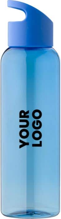 Boraccia in rPET trasparente, capacità 650 ml riciclato Rita