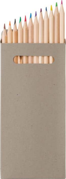 Pencil set Nina | Wooden | 12 pcs