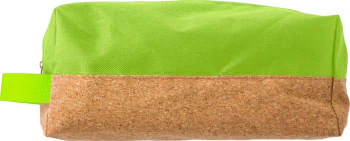 Polyester and cork toilet bag Lynn
