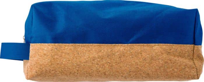 Polyester and cork toilet bag Lynn