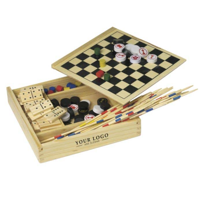 Game set Cherie | Wooden | 5-in-1