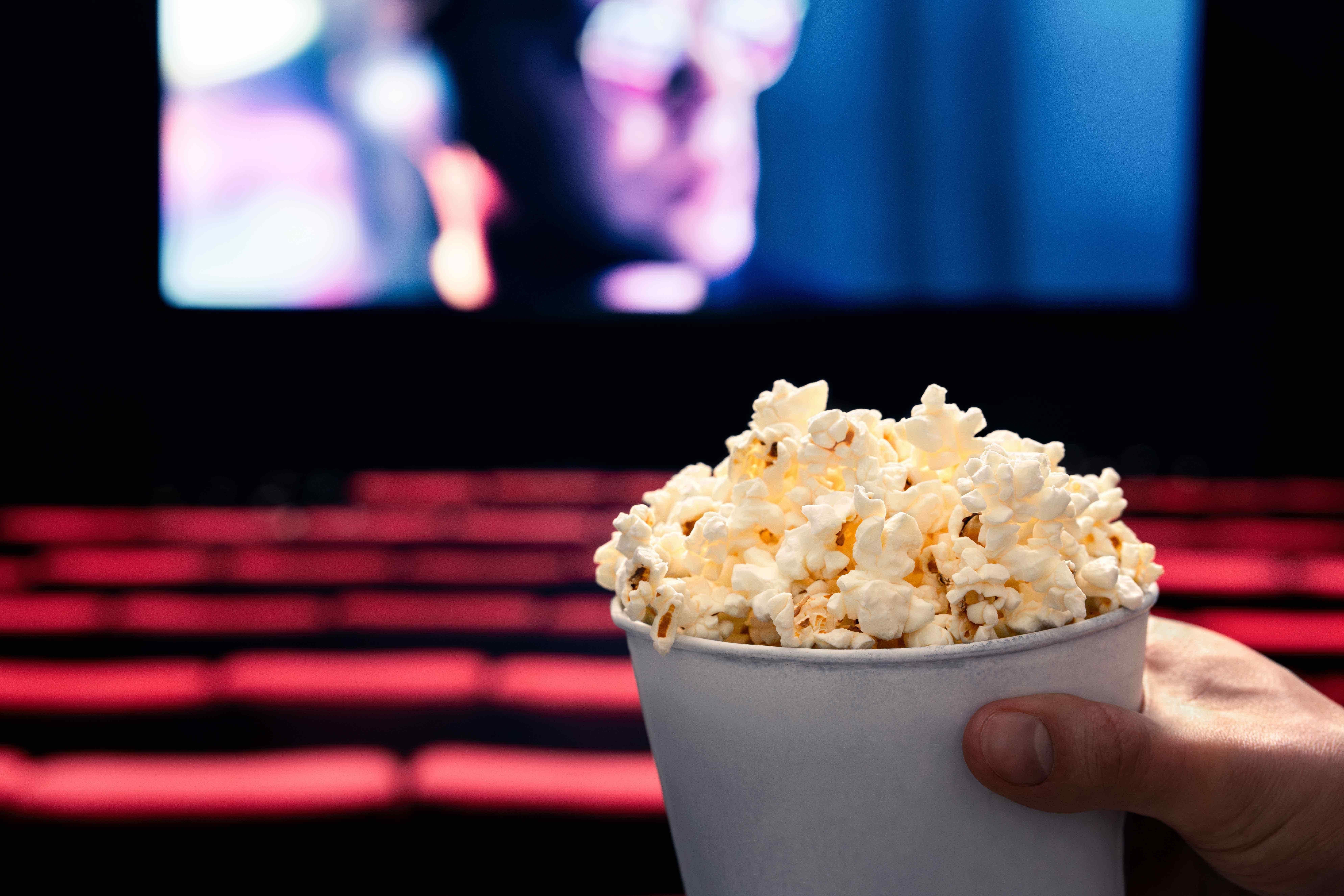 Popcorn at the cinema