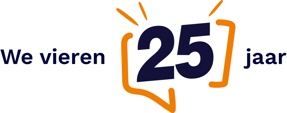 We vieren 25 jaar